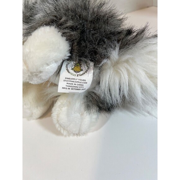 Pineapple Stay Pineapple Huskey Dog Puppy Stuffed Animal Plush - Picture 9 of 11